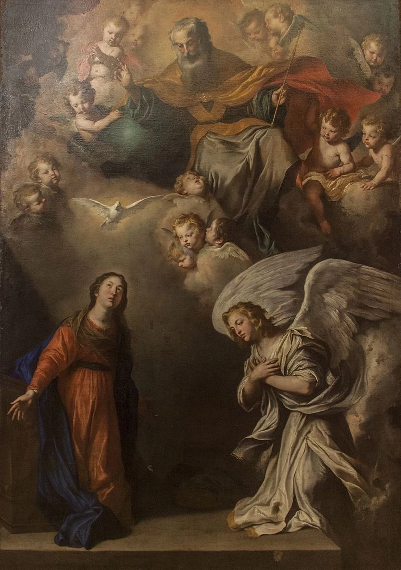 Annunciazione - Casa Professa dei Gesuiti, Chiesa di Santa Maria del gesù, Palermo, Galleria Regionale della Sicilia